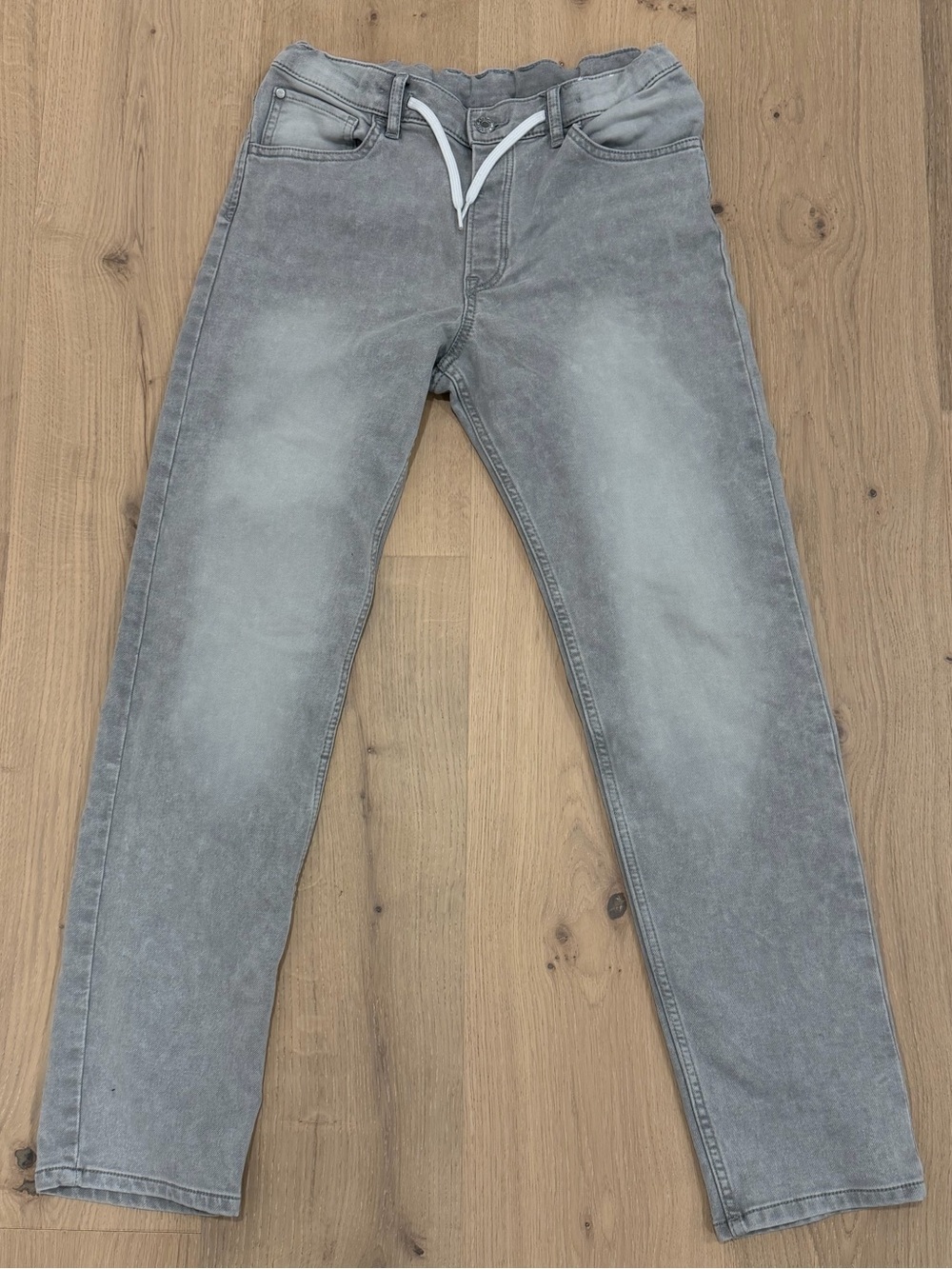 Boys Grey Washed jogger Jeans